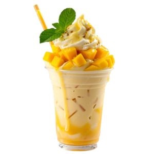 Mango or Strawberry Sundae